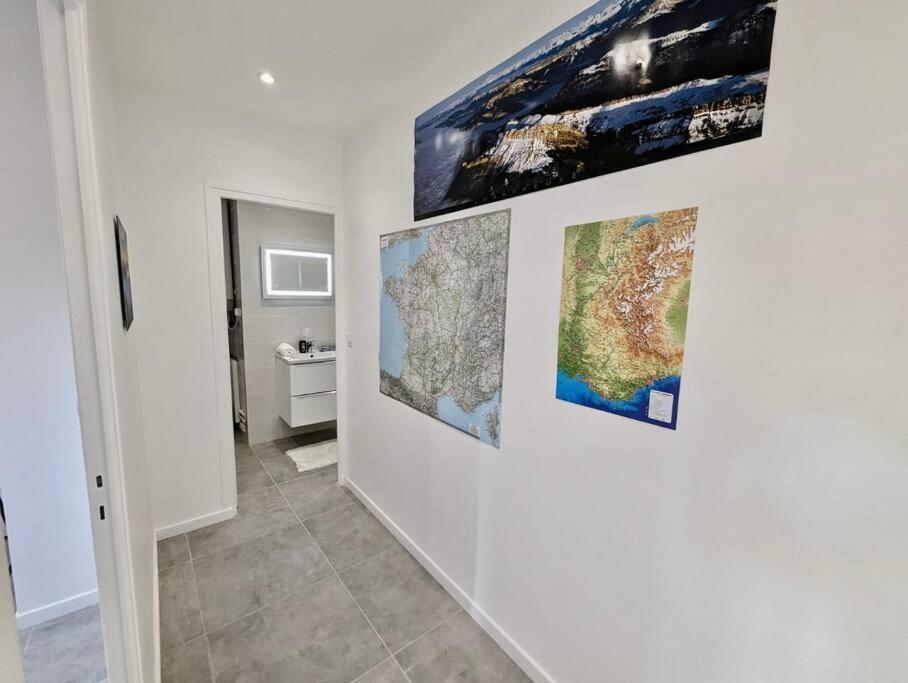 Magnifique T2 Refait A Neuf - Calme & Tout Equipe Avec Parking Grenoble Exteriér fotografie